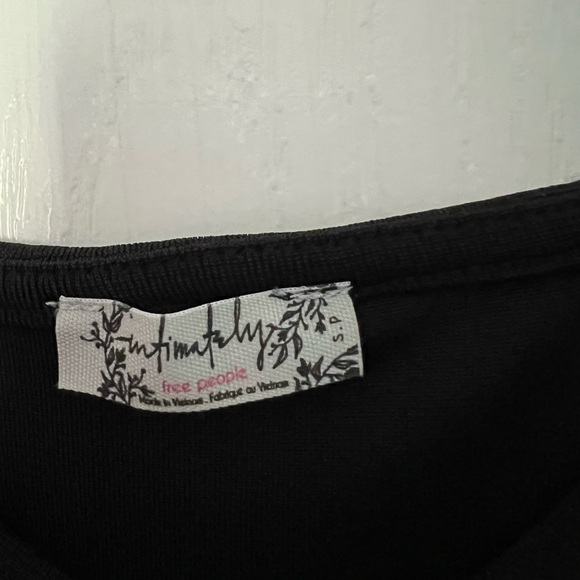 Free People Cowls in the Club drapey bodysuit - black size S - Picture 5 of 5